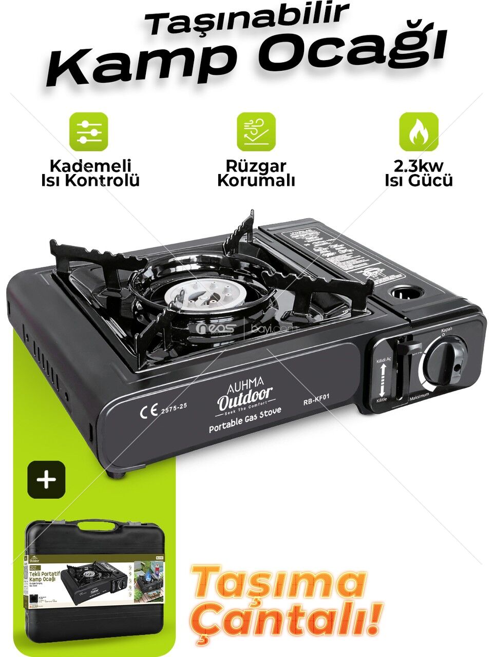 Auhma Tekli Portatif Ocak